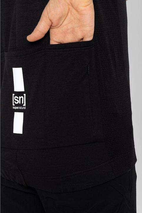 Actual product image Super Natural Gravier cycling jersey short-sleeved (S)