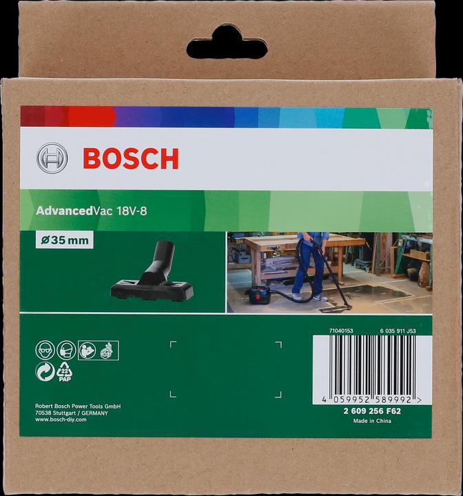 Actual product image Bosch Zubehör Floor nozzle for wet and dry use with insert clip