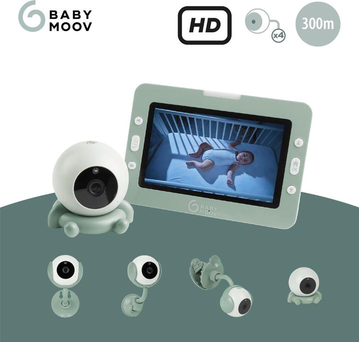 Actual product image Babymoov Yoo Go + HD (Video & Audio, 300 m)