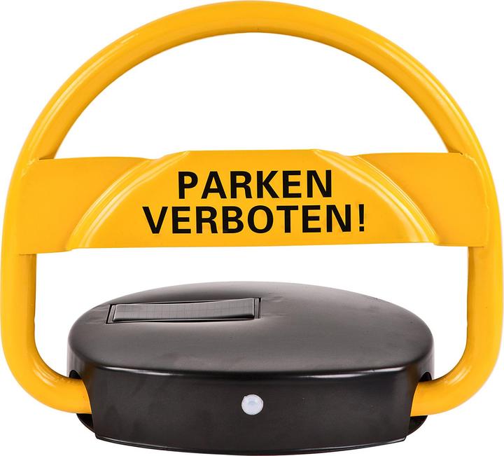 Produktbild Dema Parkplatzbügel Parkplatzsperre mit Solarpanel Fernbedienung