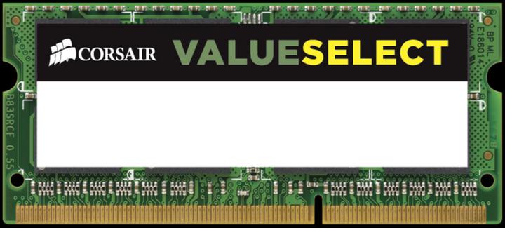Produktbild Corsair ValueSelect (2 x 4GB, 1600 MHz, DDR3L-RAM, SO-DIMM)