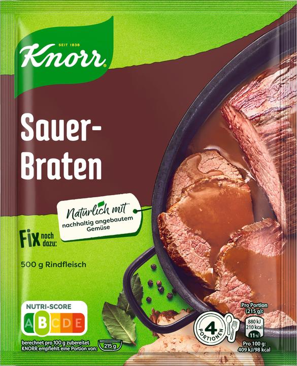 Image du produit Knorr Fix Sauerbraten R (37 g)