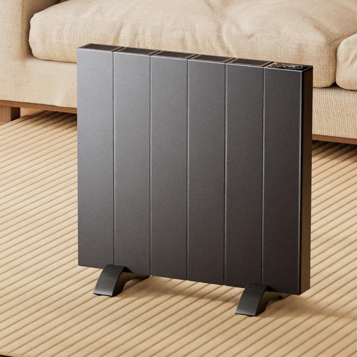 Actual product image Emke Electric Radiator 1000W LCD Display Timing Function Anthracite (1000 W)