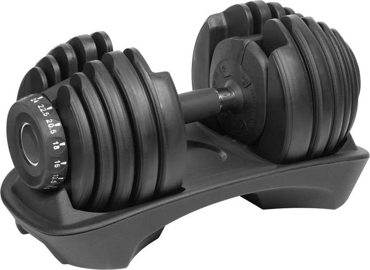 Actual product image Rebel Cast iron dumbbell adjustable automatic 24 kg ACTIVE (1 x 24 kg)