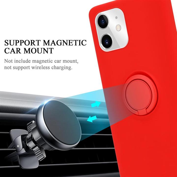 Actual product image Cadorabo TPU Liquid Ring Silicone Case Cover (Apple iPhone 11)