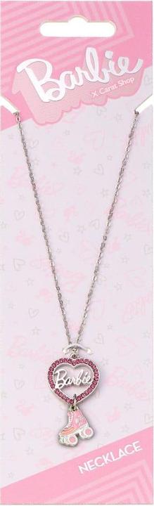 Image du produit Carat BARBIE - Collier Chaine - Coeur & Patin à Roulettes (Alliage de zinc et émail)