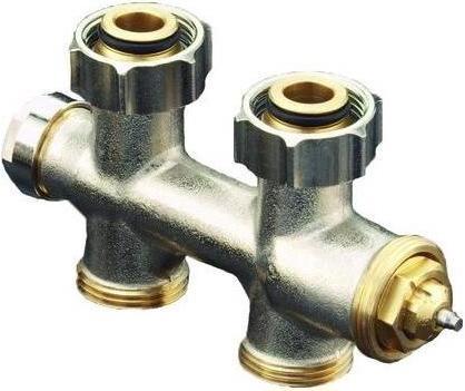 Produktbild Oventrop OV Zweirohrarmatur Multiblock T Durchgang, 3/4Zoll ÜMx3/4Zoll AG