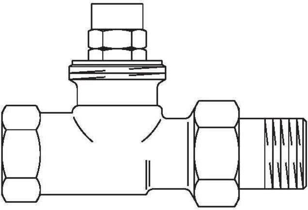 Image du produit Oventrop OV Limiteur de température de retour Passage de retour DN 10, 3/8 pouce