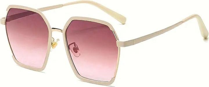 Actual product image Techsuit - Sunglasses Polarised PC (191) - UV Protection - Cream / Pink