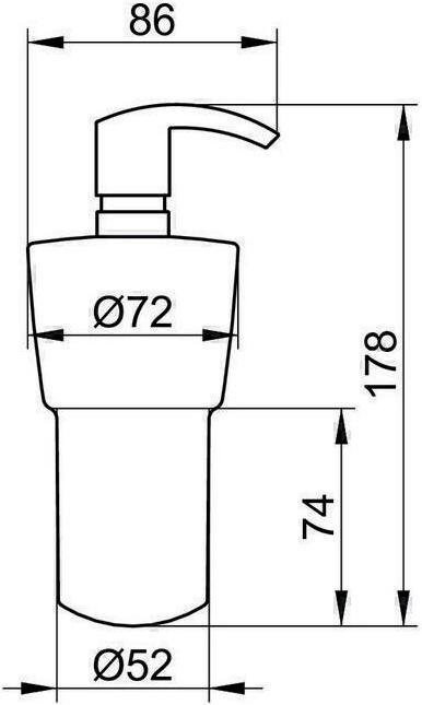 Produktbild Keuco City.2 Lotionspender mit Pumpe