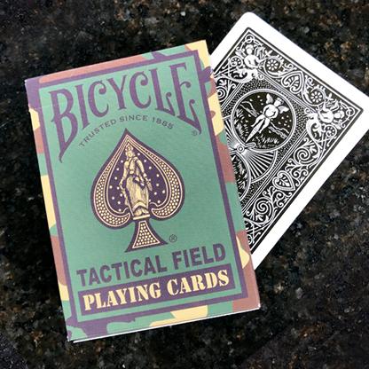 Actual product image Bicycle Tactical Field Camouflage Playing Cards (English)