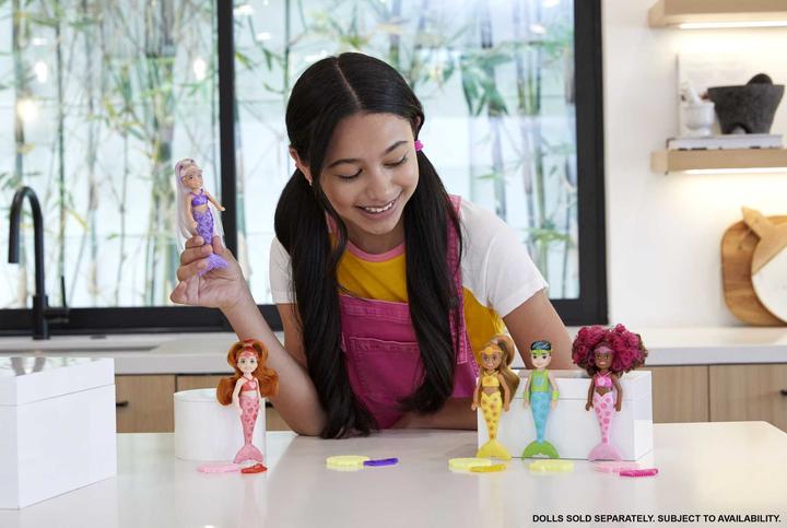 Actual product image Barbie Color Reveal Rainbow Mermaids Chelsea Dolls Assortment Series 1