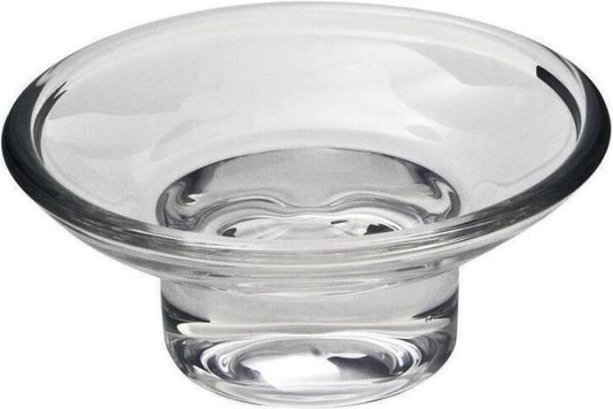 Actual product image Emco CONTOUR soap dish crystal glass clear
