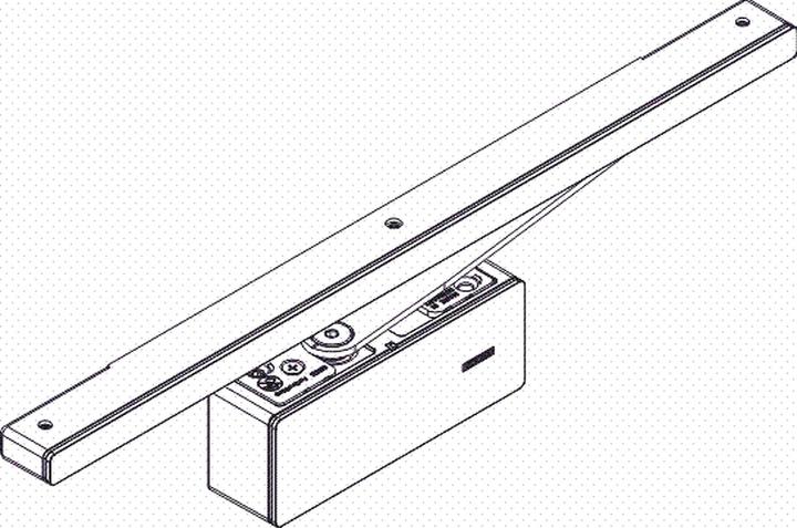 Image du produit Geze Amortisseur de porte ActiveStop monté en surface (Porte de chambre, Porte d'entrée, Porte en bois, Porte-fenêtre, Intérieur)