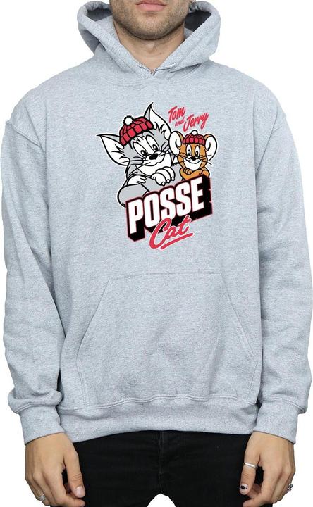 Actual product image Tom & Jerry Mens Posse Cat Hoodie (3XL)