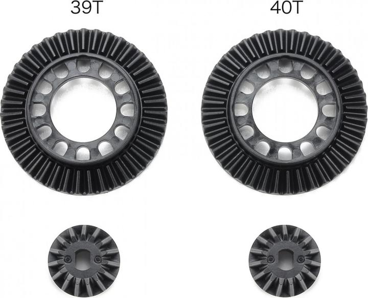 Tamiya Ring Gear Set (39,40T) Dir. Coup. XV-02, TT-02