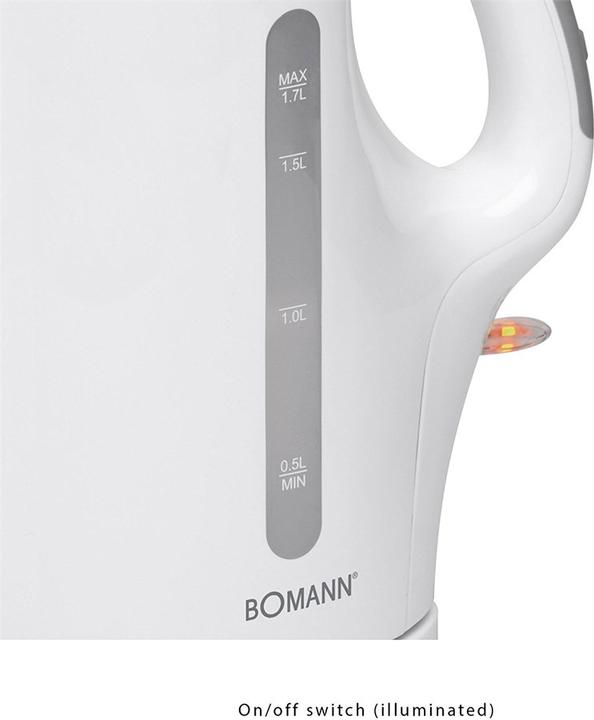 Actual product image Bomann Wk 5011 Cb (1.70 l)