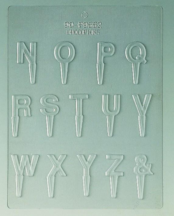 Image du produit Martellato Moule à chocolat lettres N-Z