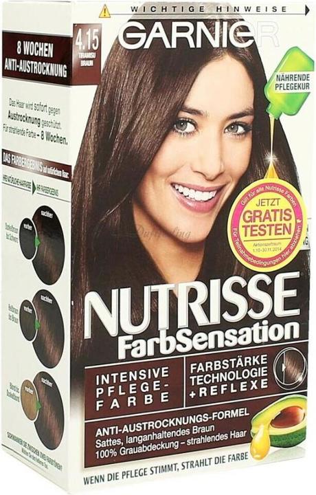 Pierre Fabre Garnier Nutionse, 4.15 Tiramisu, teinture pour cheveux