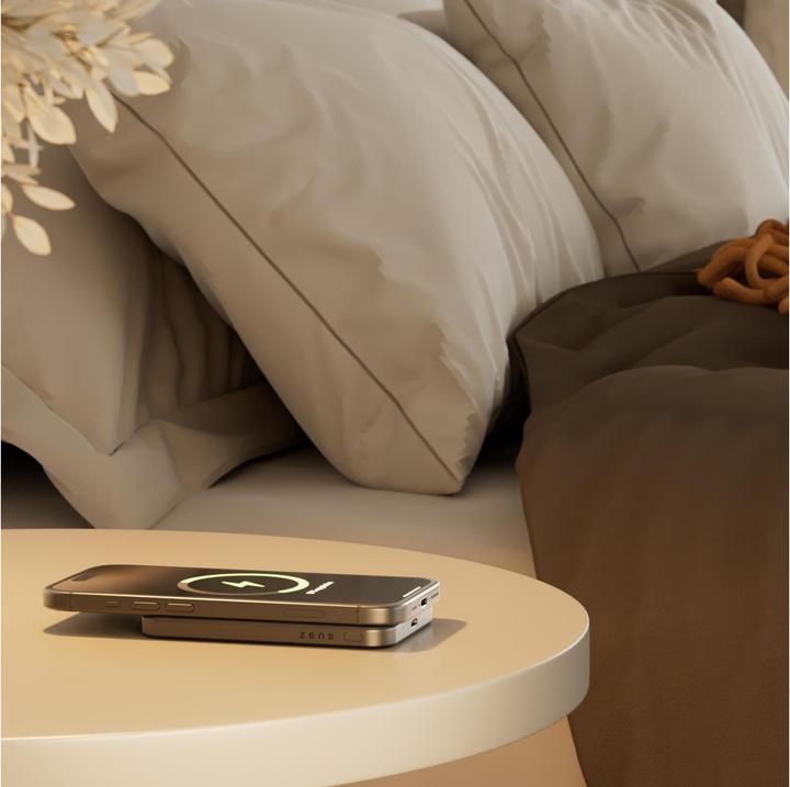 Immagine prodotto Zens Slim Qi2 Al Powerbank 5000mAh Black (5000 mAh, 19250 Wh)