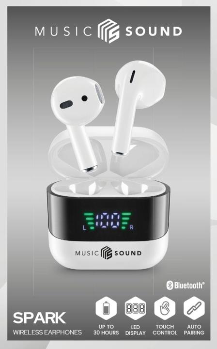 Actual product image Music Sound Btmstwssparkw (No noise cancelling, 30 h, Wireless)