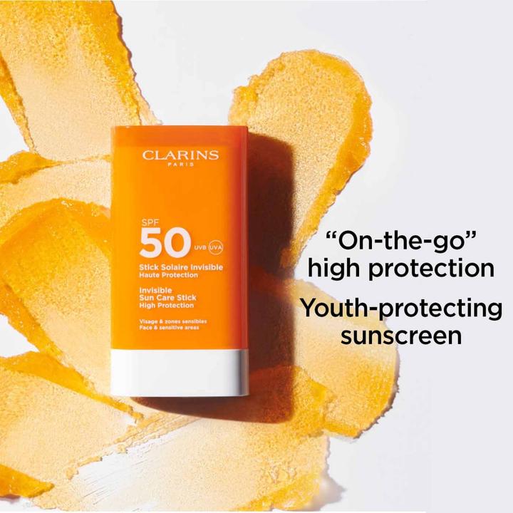 Actual product image Clarins Stick Solaire Invisible (Sun stick, SPF 50, 17 ml, 17 g)
