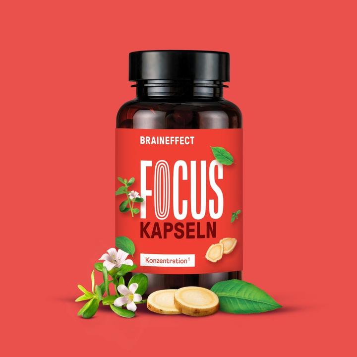 Actual product image Braineffect Focus capsules (60 Piece, Capsules)