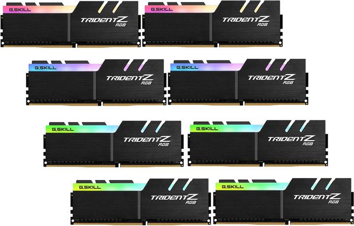Produktbild G.Skill Trident Z RGB (8 x 16GB, 2400 MHz, DDR4-RAM, DIMM)