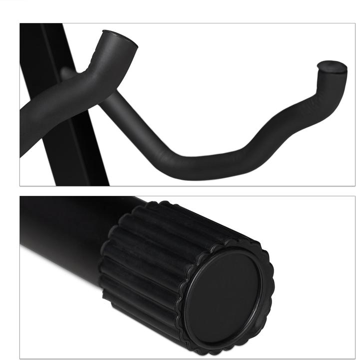 Actual product image Relaxdays Guitar Stand, Foldable (Guitar, Electric guitar, Electric bass)