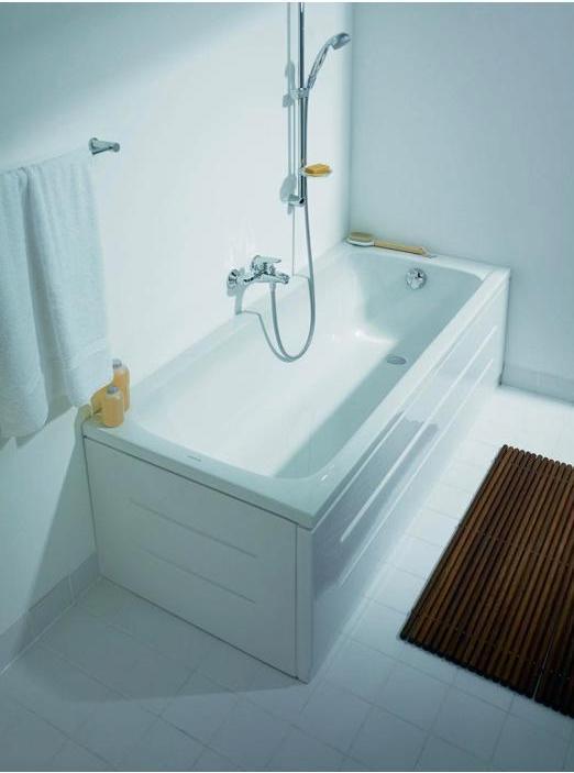 Immagine prodotto Duravit Vasca rettangolare D-Code 75 x 170 cm bianca liscia 7000970000000 (120 l, 170 cm, 75 cm)