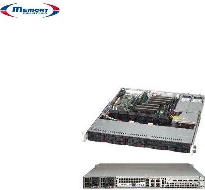 Image du produit Supermicro CHASSIS 1U 8X2.5HS SAS3/SATA 3
