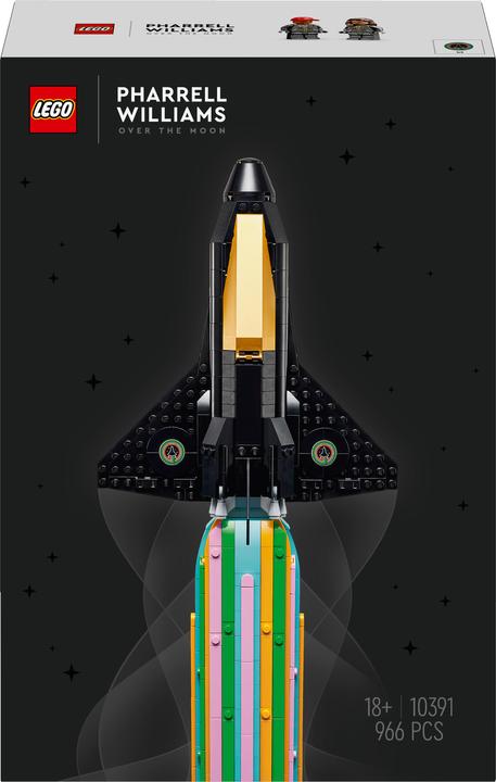 Actual product image LEGO Über dem Mond mit Pharrell Williams (10391, LEGO Icons, LEGO Rare Sets)