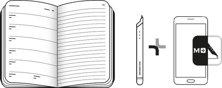 Produktbild Moleskine Smart Writing Calender (Quer, Harter Einband, Deutsch)