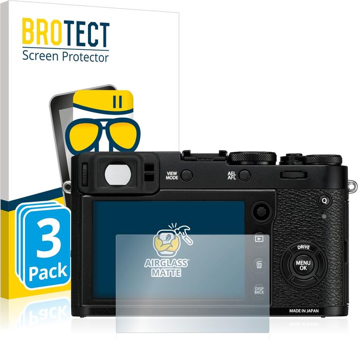 BROTECT AirGlass Panzerglasfolie Matt (Displayschutz, X100F)
