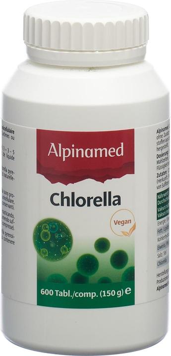 Produktbild Alpinamed Chlorella Tabl (600 Stück, Tabletten, 212 g)