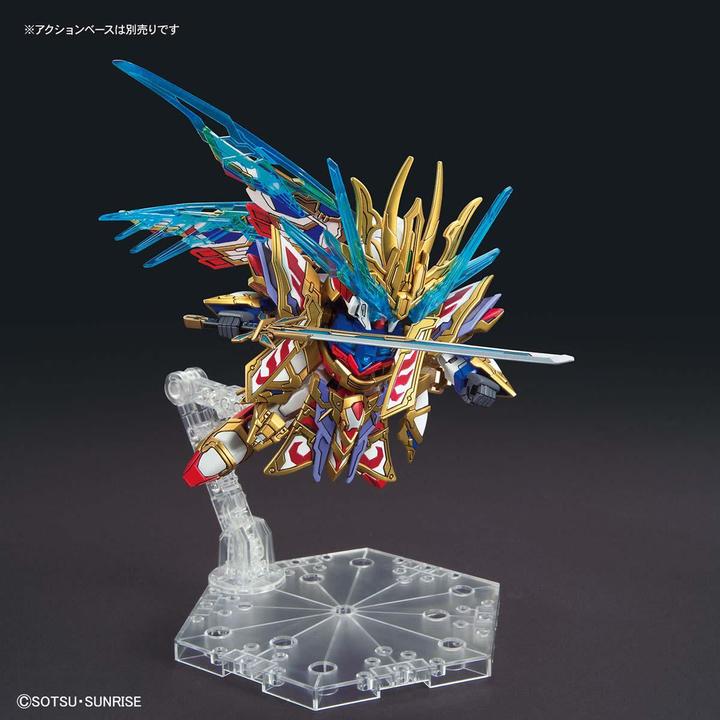 Actual product image Bandai MK Heroes Cao Cao Wing Gundam Isei ST Model Kit 7cm
