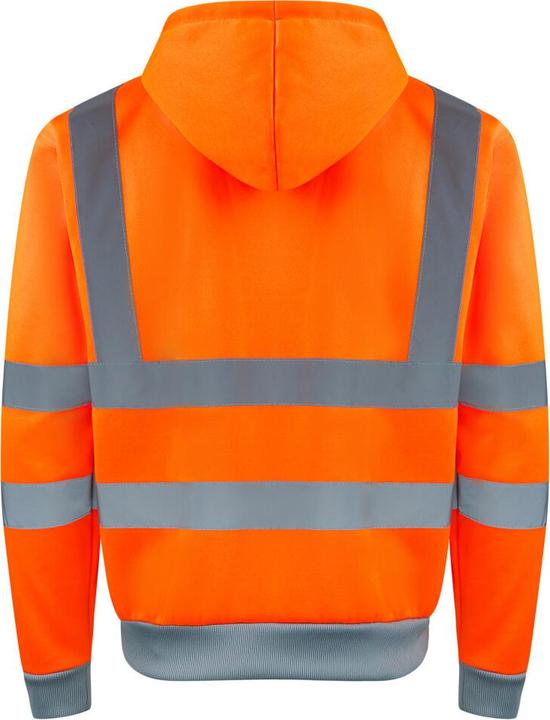 Image du produit Korntex Sweat à capuche zippé Hi-Vis (XL)