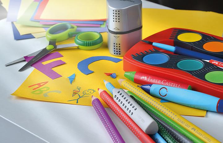 Immagine prodotto Faber-Castell impugnatura jumbo (Multicolore, 5 x)