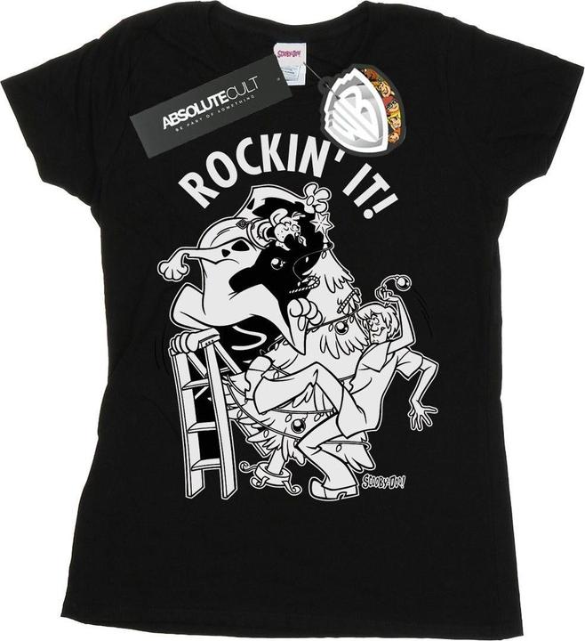 Immagine prodotto Scooby Doo Rockin' It Christmas Maglietta Donna (XL)