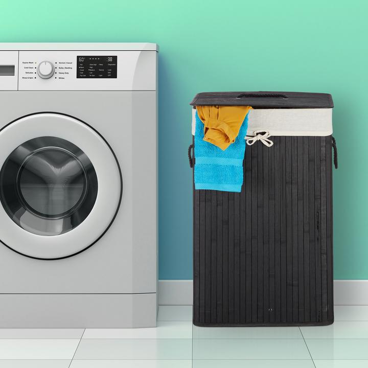 Actual product image Relaxdays Laundry basket (80 l)