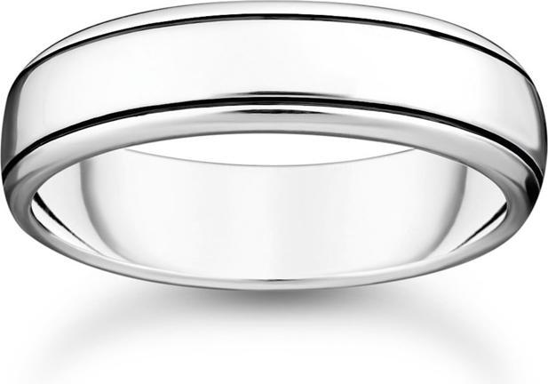 Actual product image Thomas Sabo Ring mit Linien Silber (58, 925 Silver)