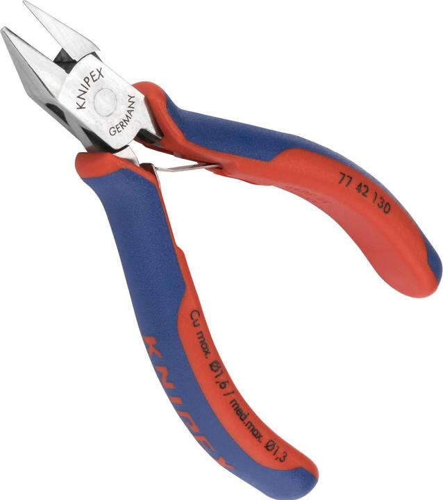 Actual product image Knipex Electronics side cutters (130 mm)
