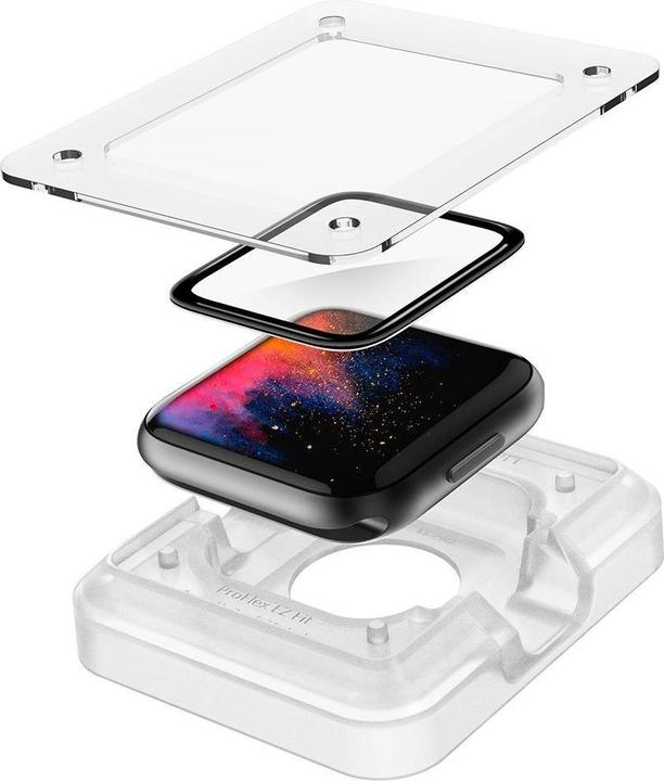 Actual product image Spigen ProFlex EZ FIT Apple Watch 4/5/6 /SE 40mm AFL01219 Szkło Hybrydowe