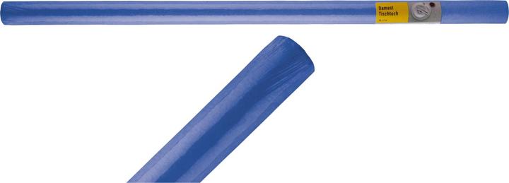 Actual product image Idena Damask Tablecloth 1x10m Roll Dark Blue
