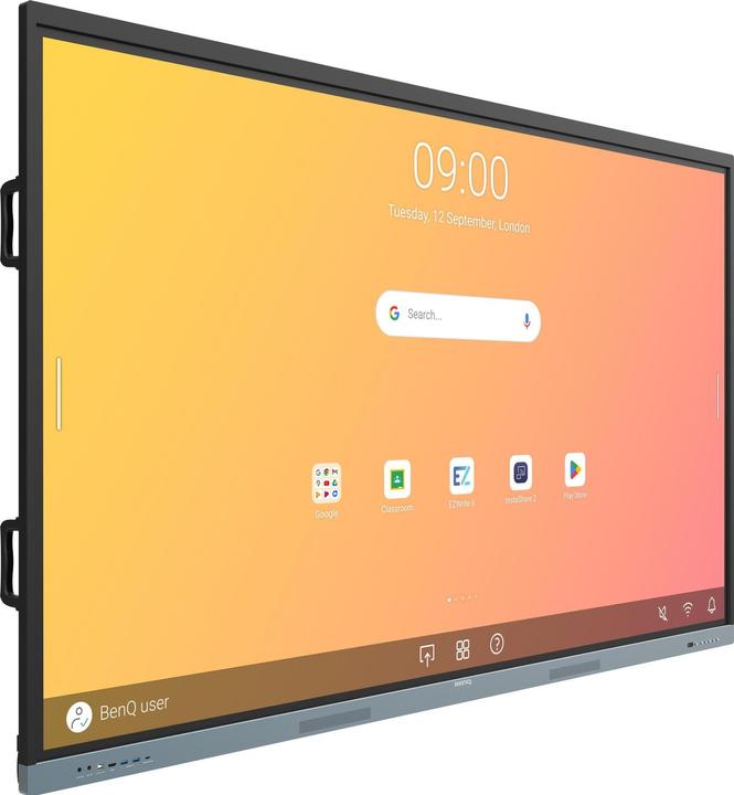 Image du produit BenQ 86"" RE8604 450nits IR tactile 40 p, verre de protection (3840 x 2160 pixels, 86")