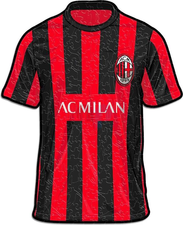 Produktbild Iconic AC Milan - Trikot - Holz Puzzle Grösse S (150 Teile) (150 Teile)