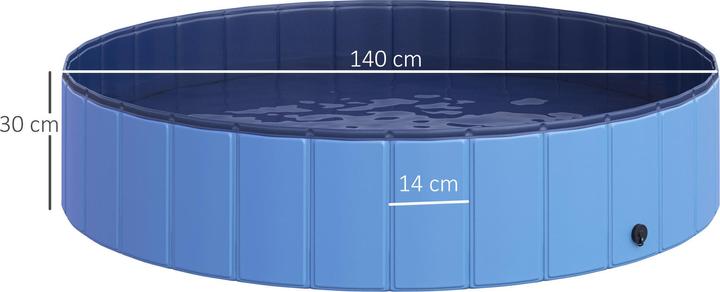 Immagine prodotto PawHut Bagno per cani (Piscina per cani)