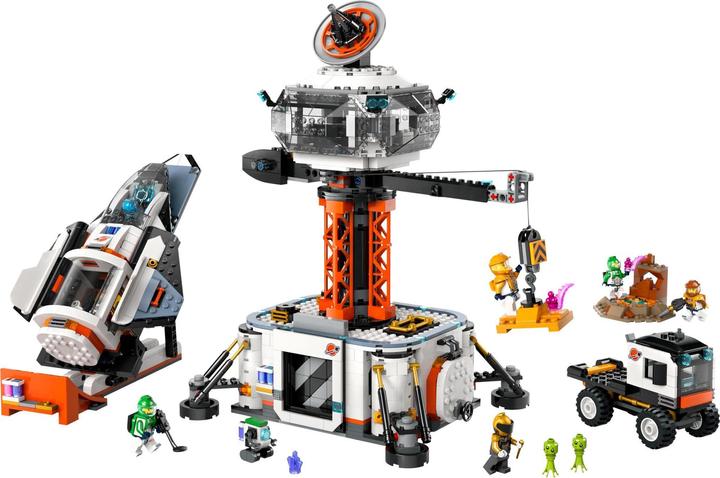 Immagine prodotto LEGO 60434 Base spaziale con rampa di lancio (60434, LEGO City)