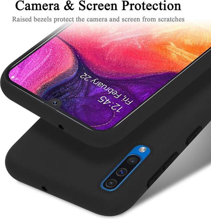 Actual product image Cadorabo TPU Liquid Silicone Case Cover (Samsung Galaxy A30s, Samsung Galaxy A50s)