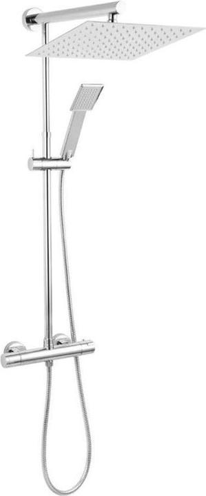 FERRON Set doccia Tytan con soffione termostatico cromato (NP75SQ-TRV7U)